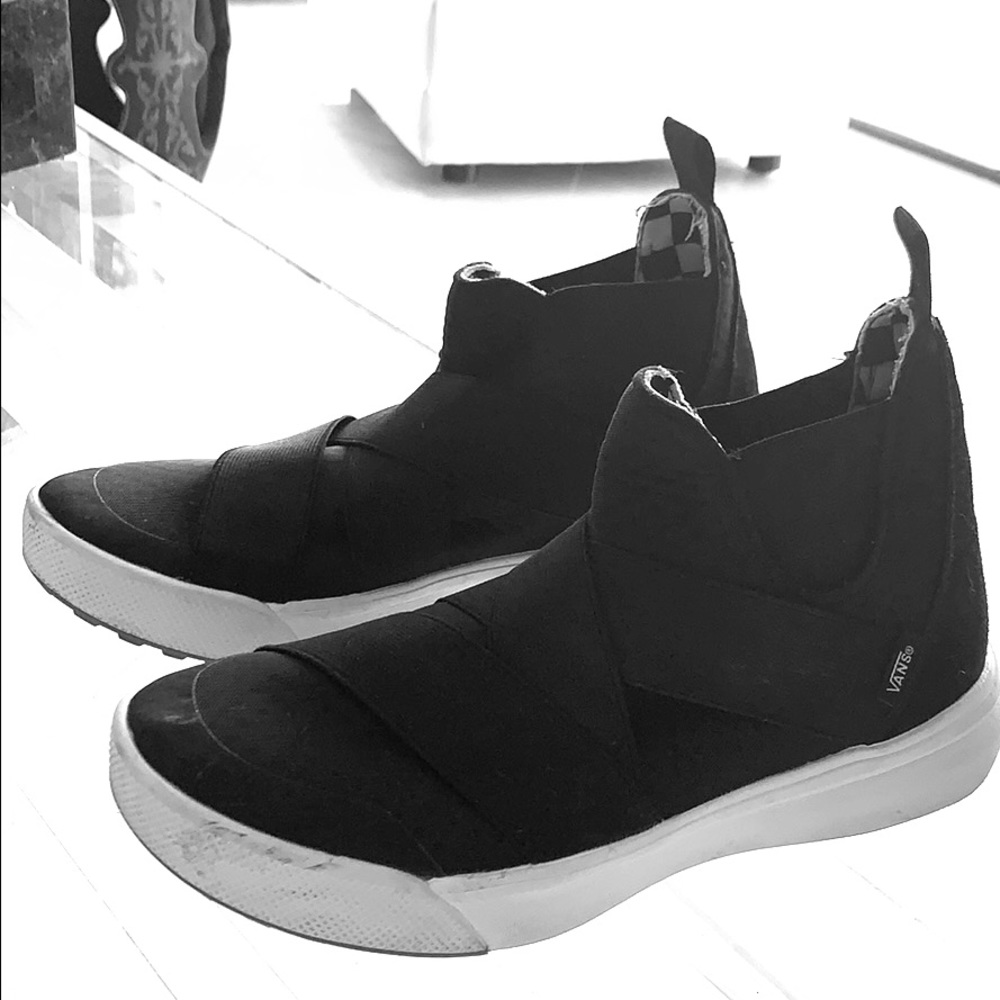 Van high top black, ultra Cush, lite